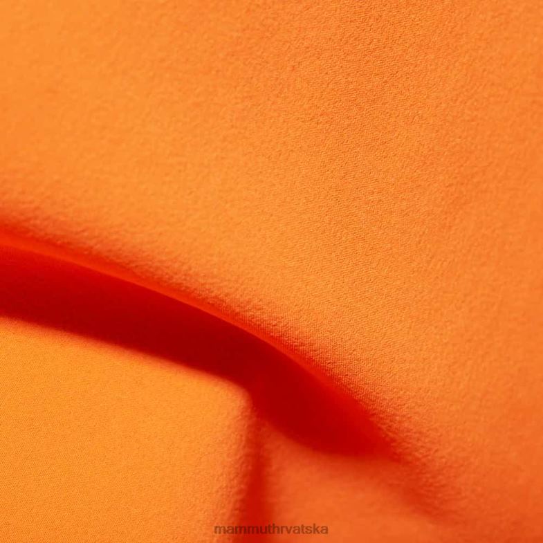 Mammut muškarci odjeća ultimativna udobnost pa jakna s kapuljačom Z08N728 tamna mandarina