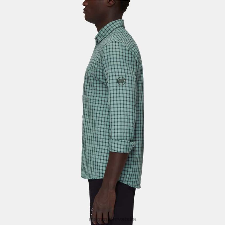 Mammut muškarci odjeća lenni majica dugih rukava Z08N161 tamno drvo od žada