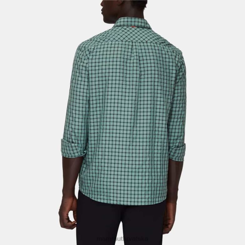 Mammut muškarci odjeća lenni majica dugih rukava Z08N161 tamno drvo od žada