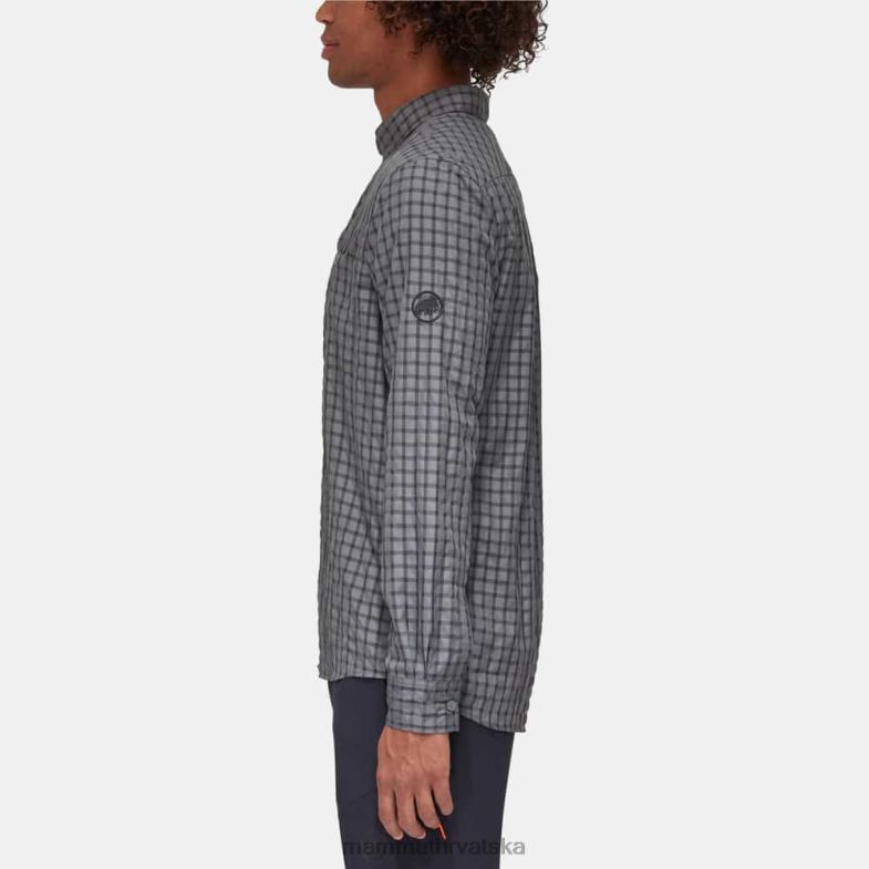 Mammut muškarci odjeća lenni majica dugih rukava Z08N915 titan-fantom