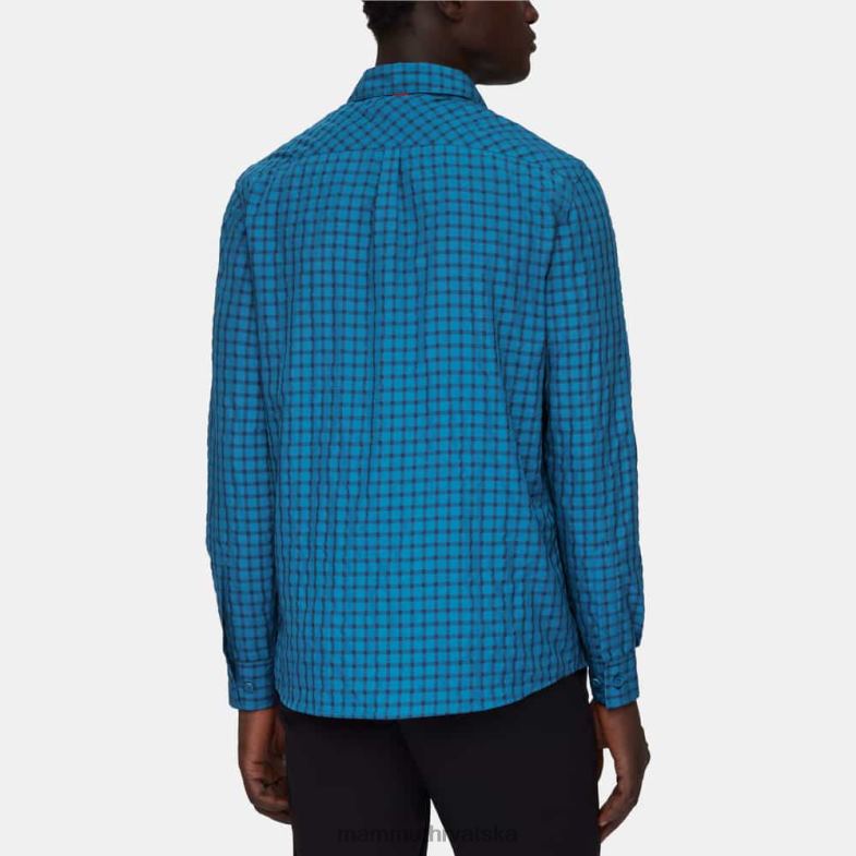 Mammut muškarci odjeća lenni majica dugih rukava Z08N916 duboka ledena marina