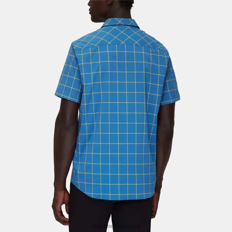 Mammut muškarci odjeća planinska košulja Z08N949 duboki led-highlime