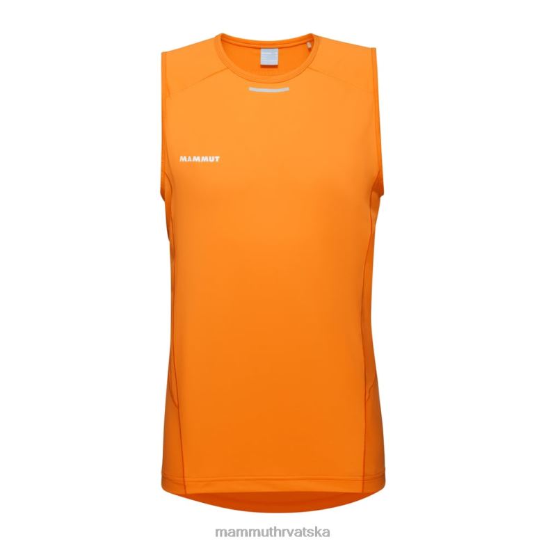 Mammut muškarci odjeća aenergy fl majica bez rukava Z08N874 mandarina-tamna mandarina