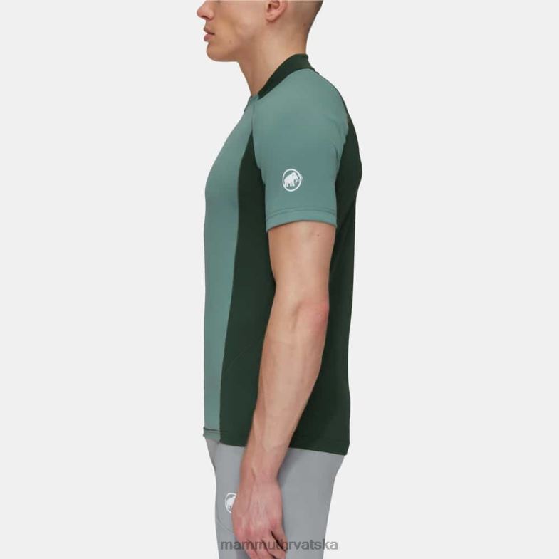 Mammut muškarci odjeća aenergy fl majica s polupatentnim zatvaračem Z08N854 tamno drvo od žada