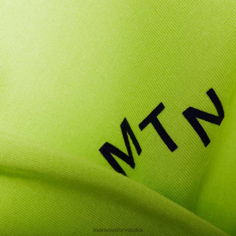 Mammut muškarci odjeća core majica s kratkim rukavima Z08N1096 visoko vapno