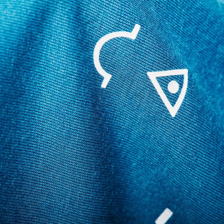 Mammut muškarci odjeća core majica s kratkim rukavima Z08N1097 duboki led