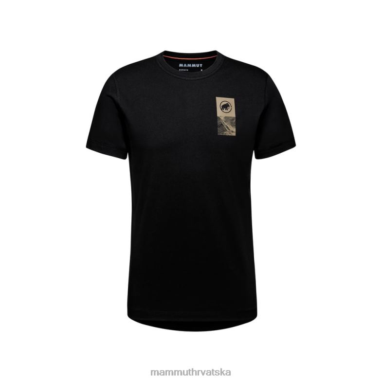 Mammut muškarci odjeća glavni amblem majice Z08N113 crno