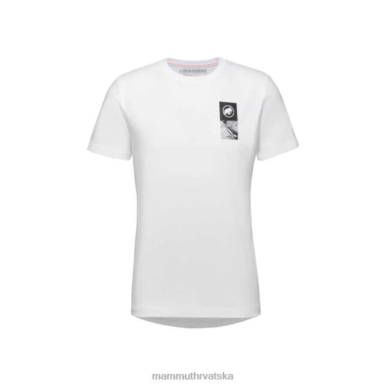 Mammut muškarci odjeća glavni amblem majice Z08N811 bijela