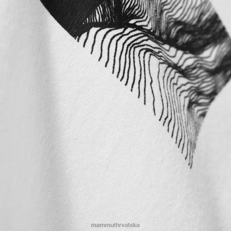 Mammut muškarci odjeća glavni amblem majice Z08N811 bijela