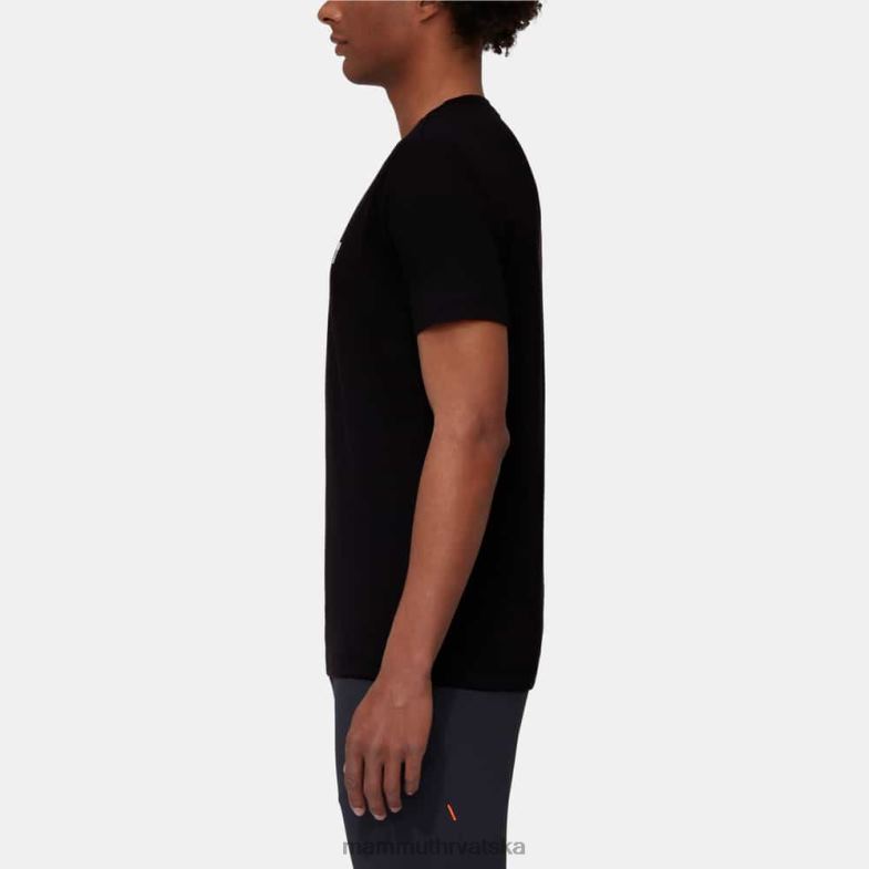 Mammut muškarci odjeća glavni logotip majice Z08N954 crno