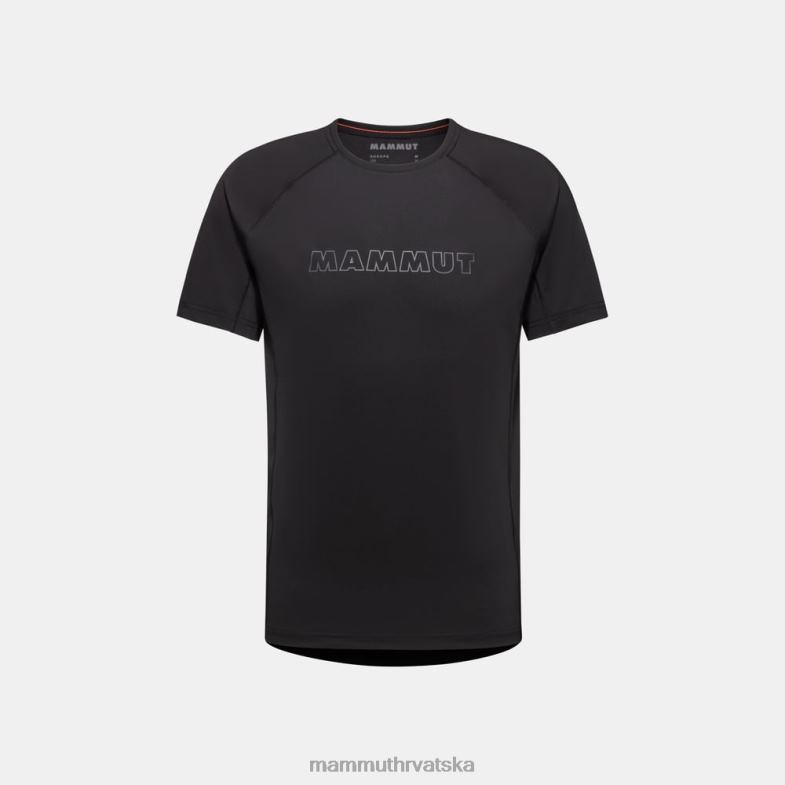 Mammut muškarci odjeća logo kratke majice selun Z08N888 crno