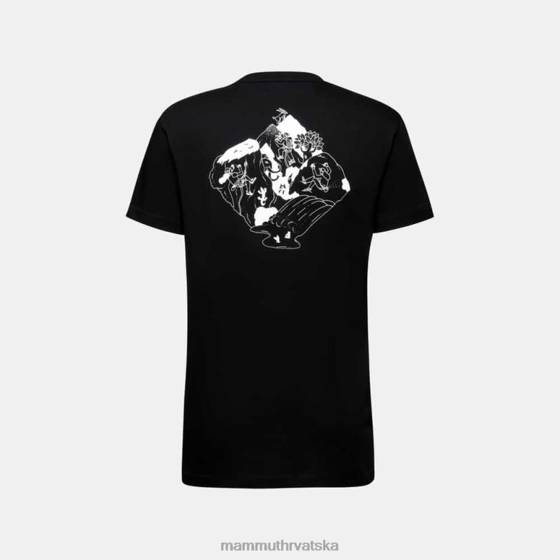 Mammut muškarci odjeća massone majica krag Z08N111 crno