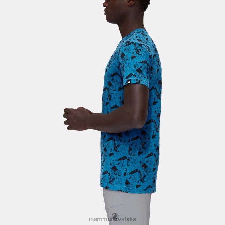Mammut muškarci odjeća massone t-shirt penjačka scena Z08N1108 duboka ledeno crna