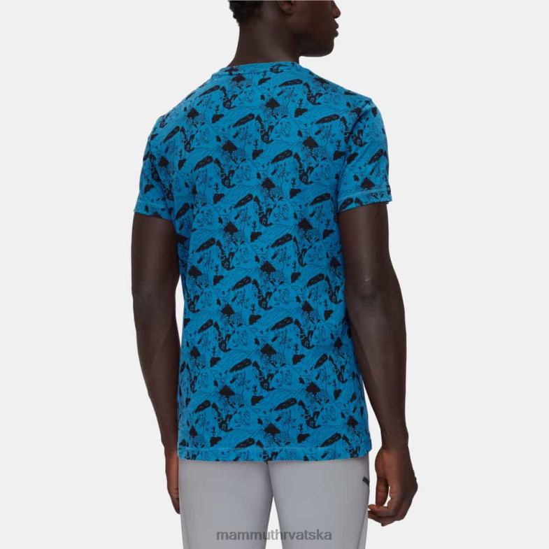Mammut muškarci odjeća massone t-shirt penjačka scena Z08N1108 duboka ledeno crna