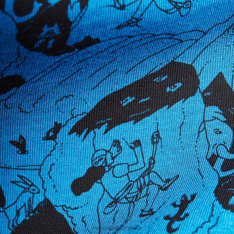 Mammut muškarci odjeća massone t-shirt penjačka scena Z08N1108 duboka ledeno crna