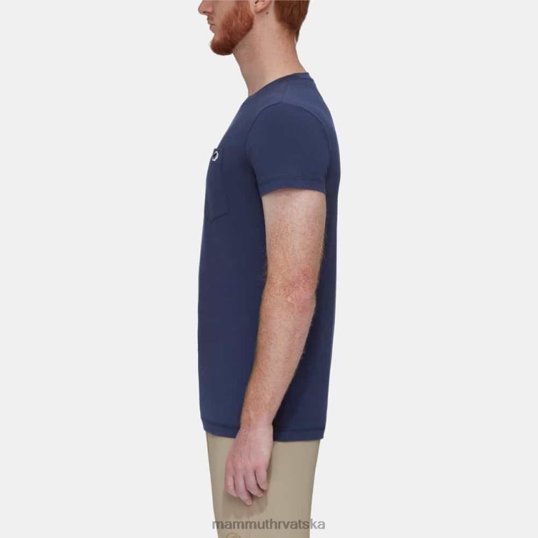 Mammut muškarci odjeća off mountain majica s džepovima Z08N801 morski