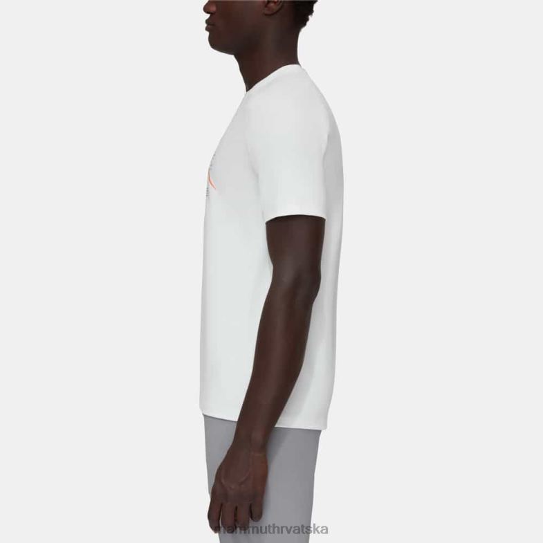 Mammut muškarci odjeća planinska majica fujiyama Z08N1086 prljavo bijelo