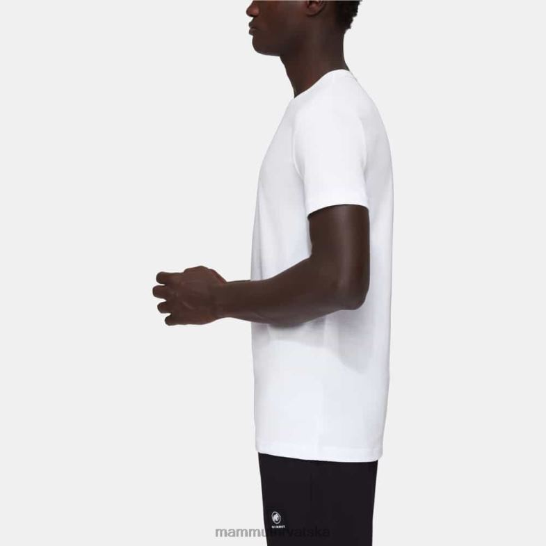 Mammut muškarci odjeća zakrpa za majicu massone Z08N894 bijela