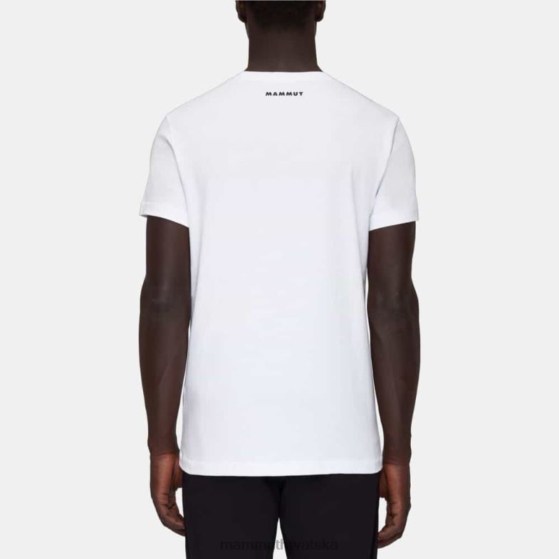 Mammut muškarci odjeća zakrpa za majicu massone Z08N894 bijela