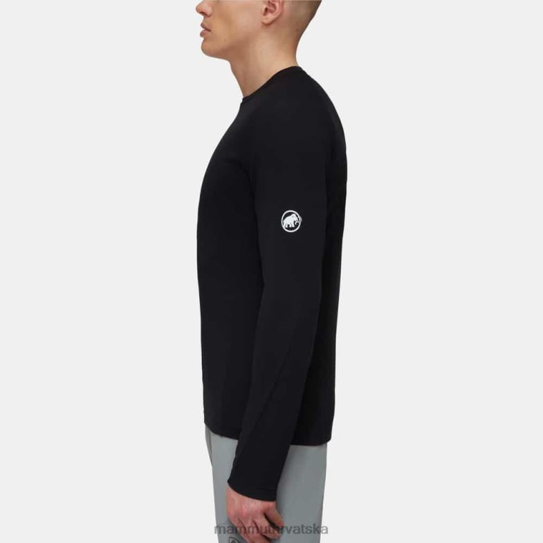 Mammut muškarci odjeća aegilnost fl dugih rukava Z08N268 crno