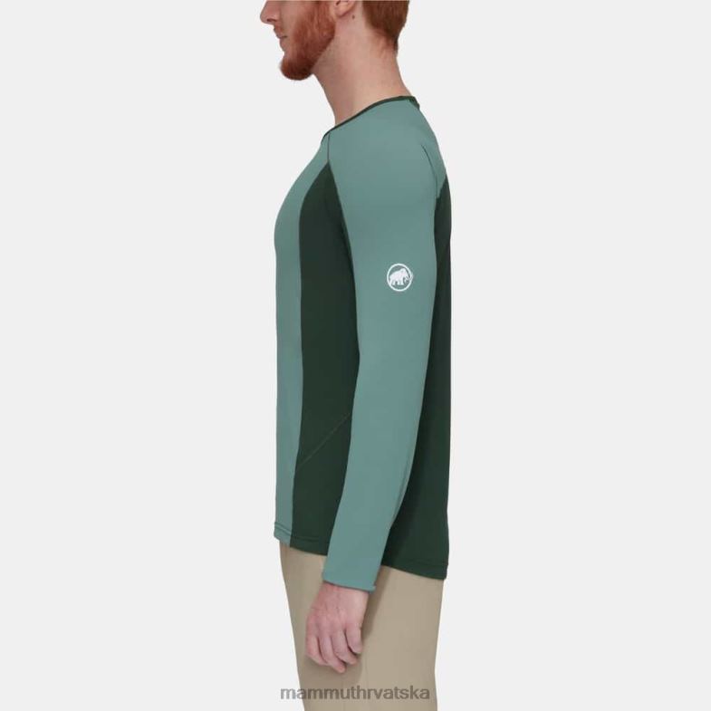 Mammut muškarci odjeća aenergy fl dugi rukav Z08N858 tamno drvo od žada