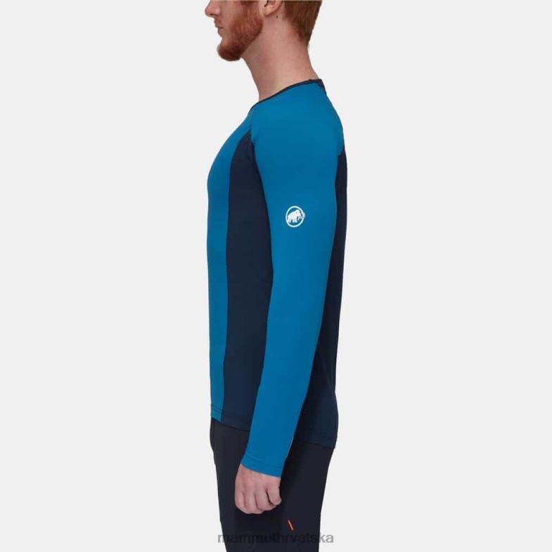 Mammut muškarci odjeća aenergy fl dugi rukav Z08N860 duboka ledena marina