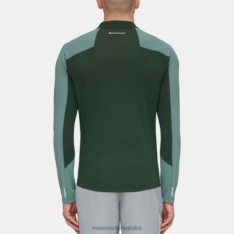 Mammut muškarci odjeća aenergy fl dugi rukav s poluzatvaračem Z08N849 tamno drvo od žada