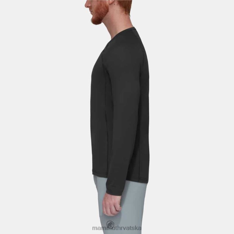 Mammut muškarci odjeća selun fl logo dugih rukava Z08N143 crno