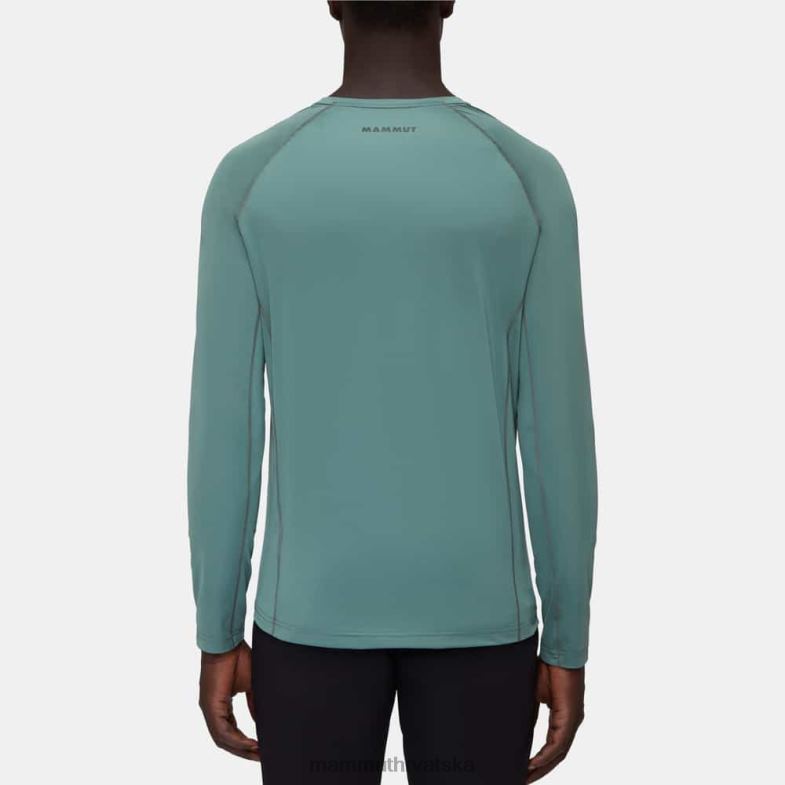 Mammut muškarci odjeća selun fl logo dugih rukava Z08N870 tamni žad