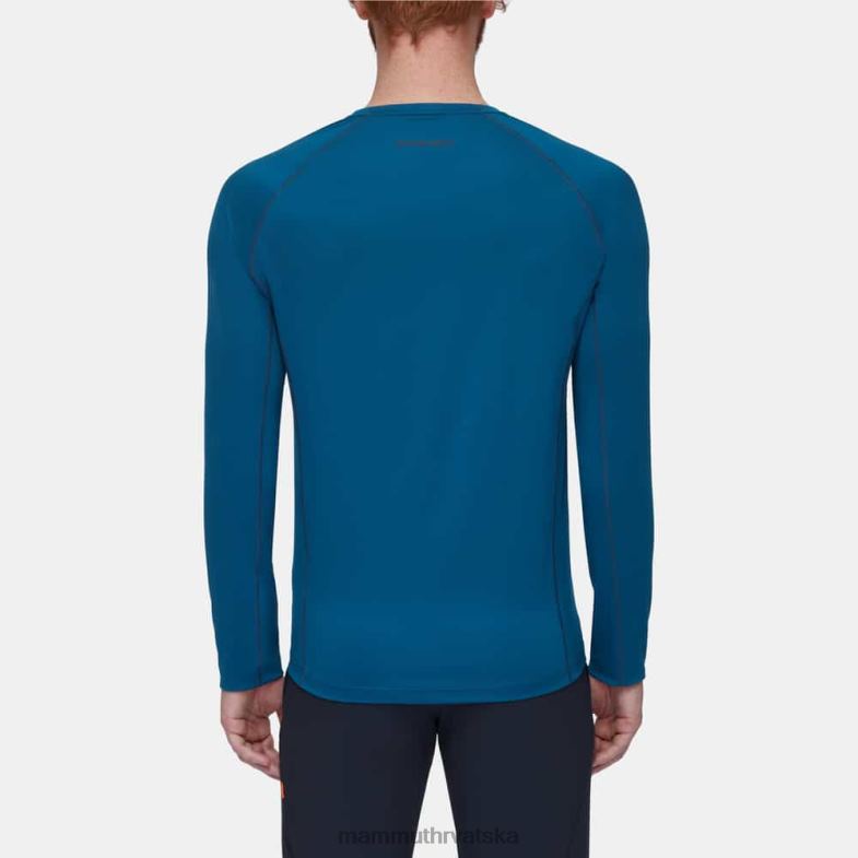 Mammut muškarci odjeća selun fl logo dugih rukava Z08N871 duboki led
