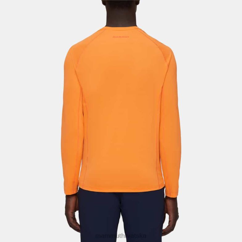 Mammut muškarci odjeća selun fl logo dugih rukava Z08N872 mandarina