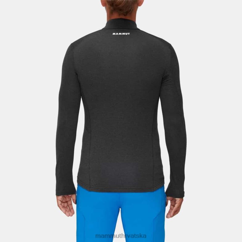 Mammut muškarci odjeća aenergy light ml pola zip poteg Z08N937 crno-fantomski
