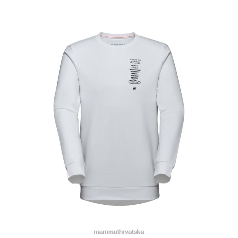 Mammut muškarci odjeća core ml okovratnik svaki dan Z08N1084 bijela