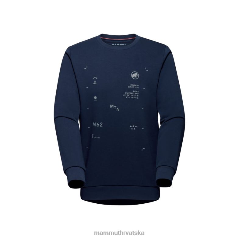Mammut muškarci odjeća jezgra ml crew neck peak Z08N873 morski