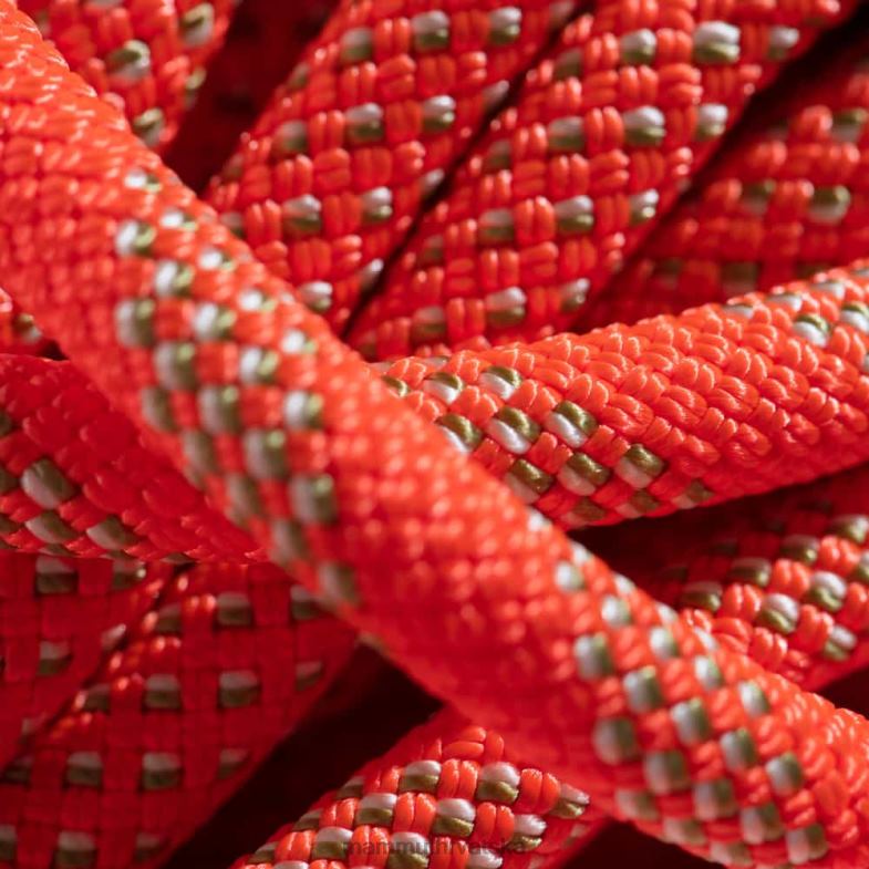 Mammut uniseks oprema 9.8 crag classic konop Z08N1413 jarke narančasto-bijele boje