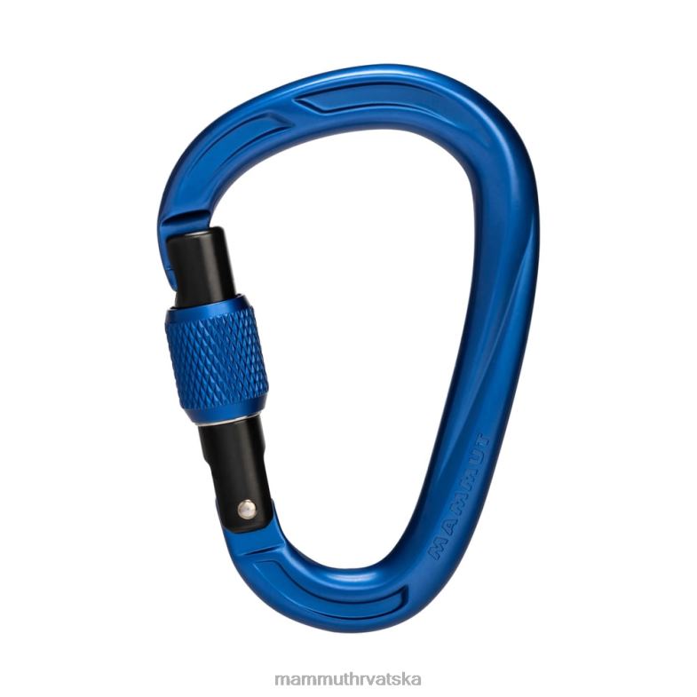 Mammut uniseks oprema crag hms screwgate karabiner Z08N525 ultramarin