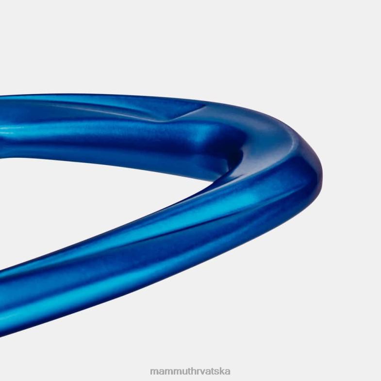 Mammut uniseks oprema crag keylock 10 cm indikator Paket od 6 brzih zatezača Z08N553 srebrno-ultramarin