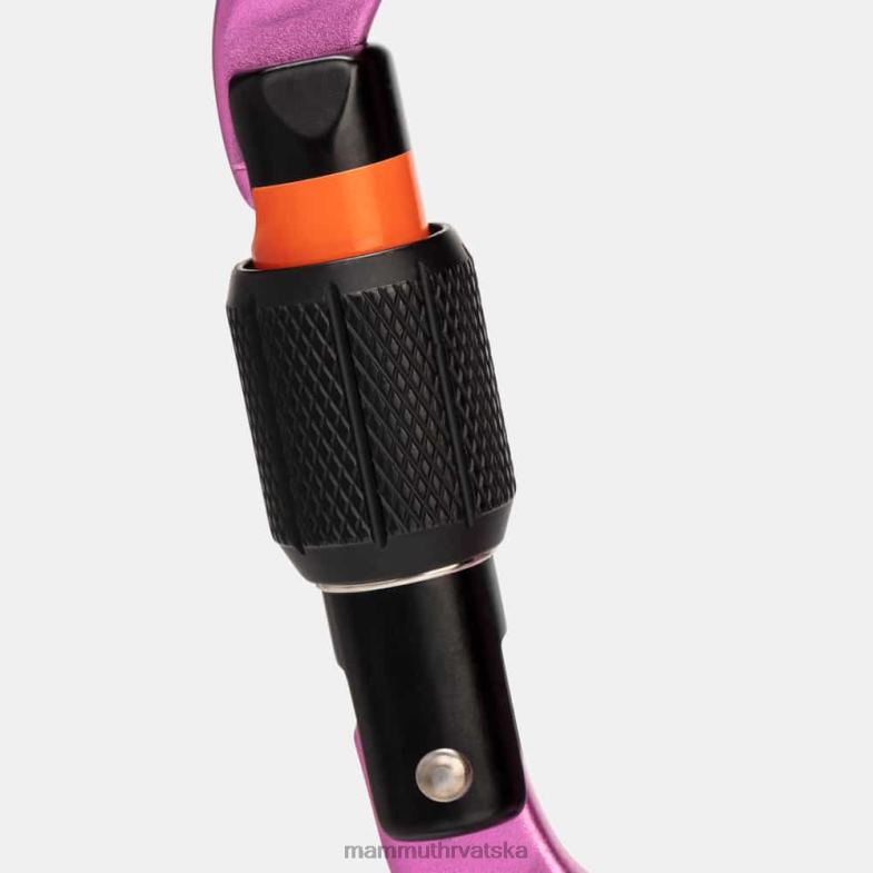 Mammut uniseks oprema klasični hms screwgate karabiner Z08N1319 ružičasta