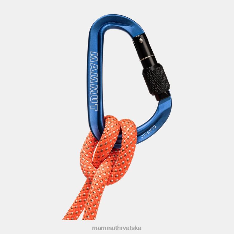 Mammut uniseks oprema klasični hms screwgate karabiner Z08N397 plava