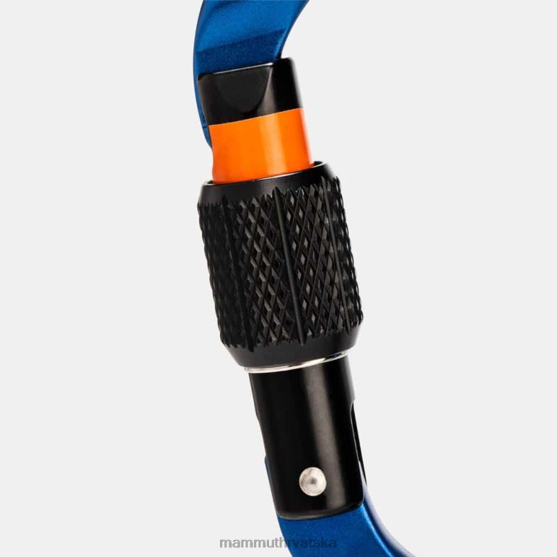 Mammut uniseks oprema klasični hms screwgate karabiner Z08N397 plava