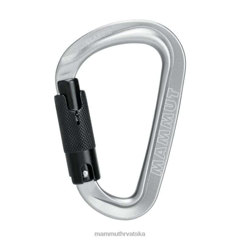 Mammut uniseks oprema klasični hms twistlock plus karabiner Z08N557 Svijetlo siva