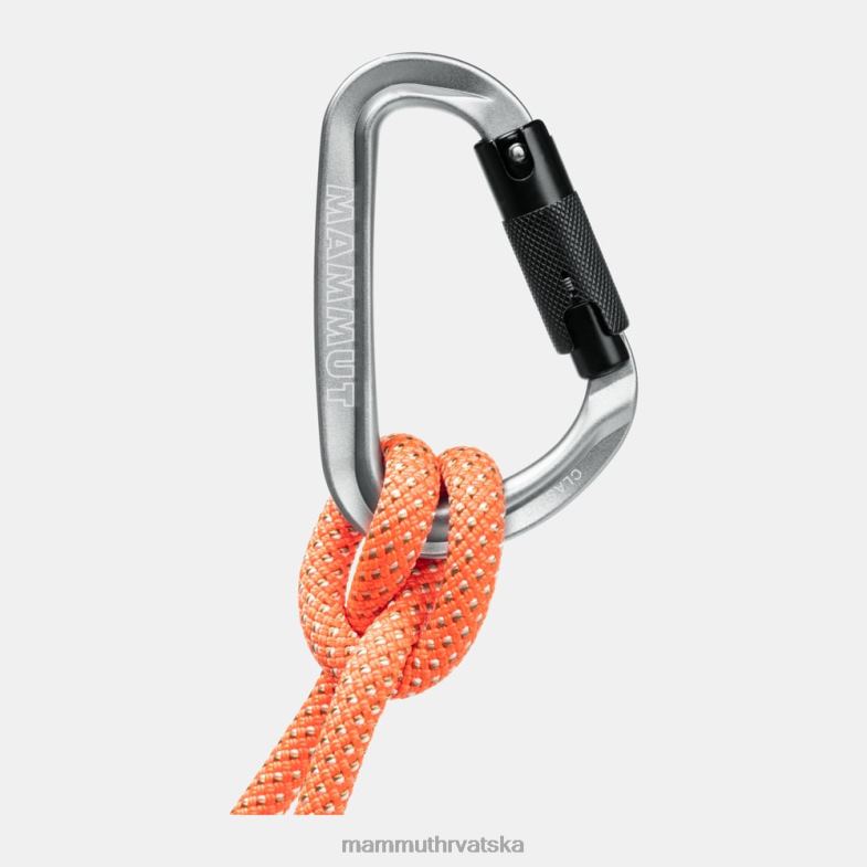 Mammut uniseks oprema klasični hms twistlock plus karabiner Z08N557 Svijetlo siva