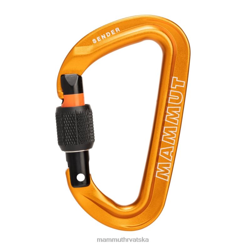 Mammut uniseks oprema pošiljatelj screwgate karabiner Z08N463 zlato