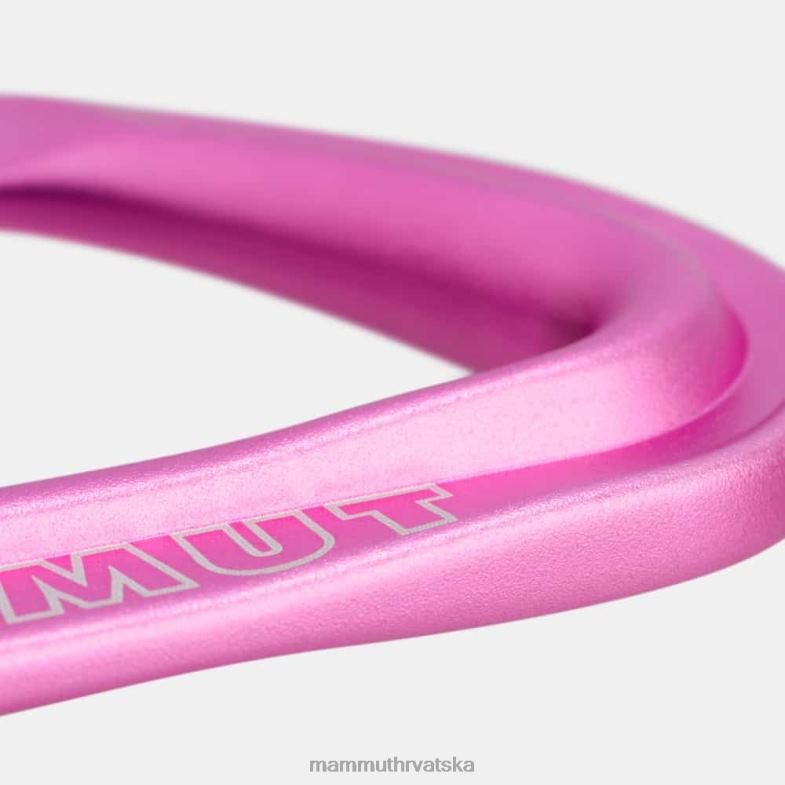 Mammut uniseks oprema radna brava za ključeve 12 cm, 6 paketa brzih zatezača Z08N1364 sivo-ružičasta