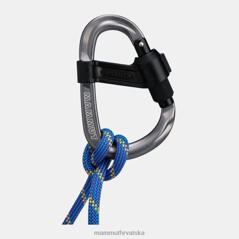 Mammut uniseks oprema smart hms 2.0 screwgate karabiner Z08N460 siva