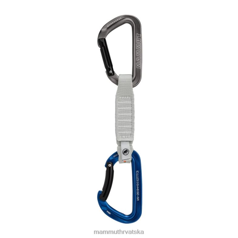Mammut uniseks oprema workhorse ključ brava 12 cm brzo izvlačenje Z08N445 sivo-plava