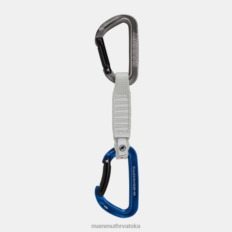 Mammut uniseks oprema workhorse ključ brava 12 cm brzo izvlačenje Z08N445 sivo-plava