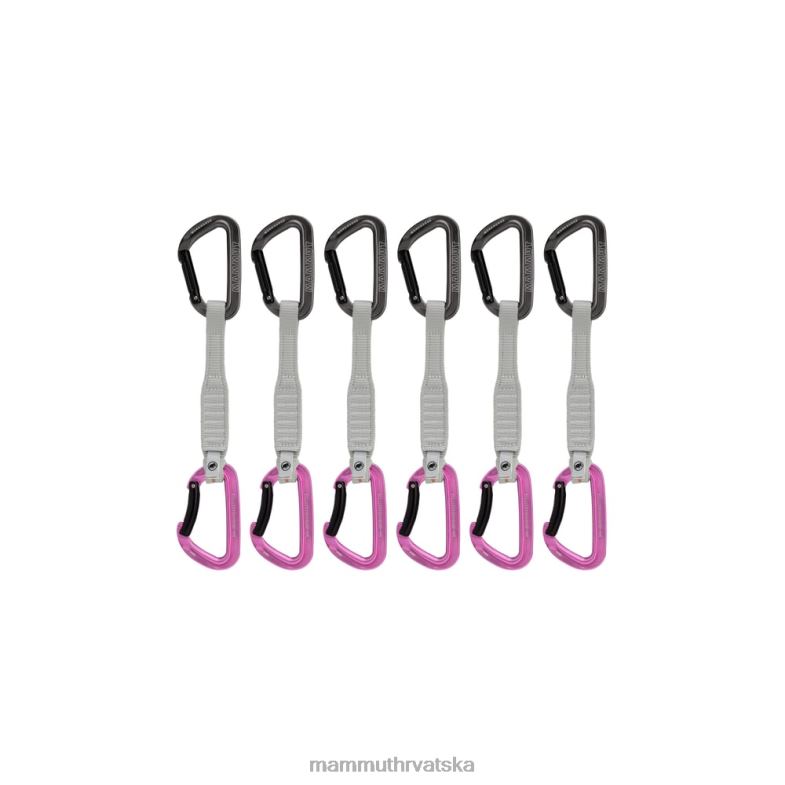 Mammut uniseks oprema workhorse ključ brava 17 cm, 6 paketa brzih zatezača Z08N1356 sivo-ružičasta