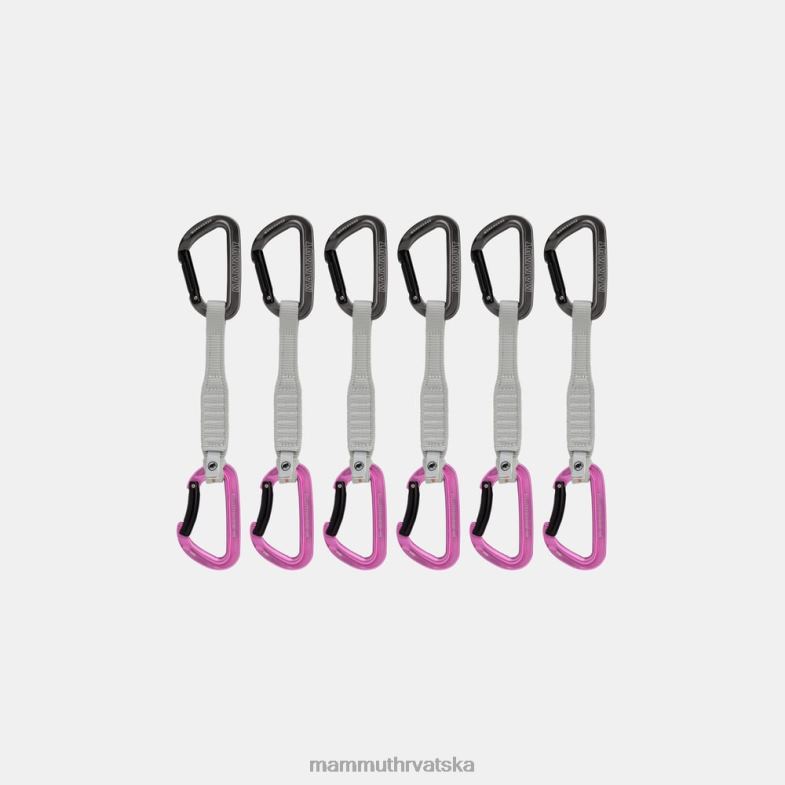 Mammut uniseks oprema workhorse ključ brava 17 cm, 6 paketa brzih zatezača Z08N1356 sivo-ružičasta