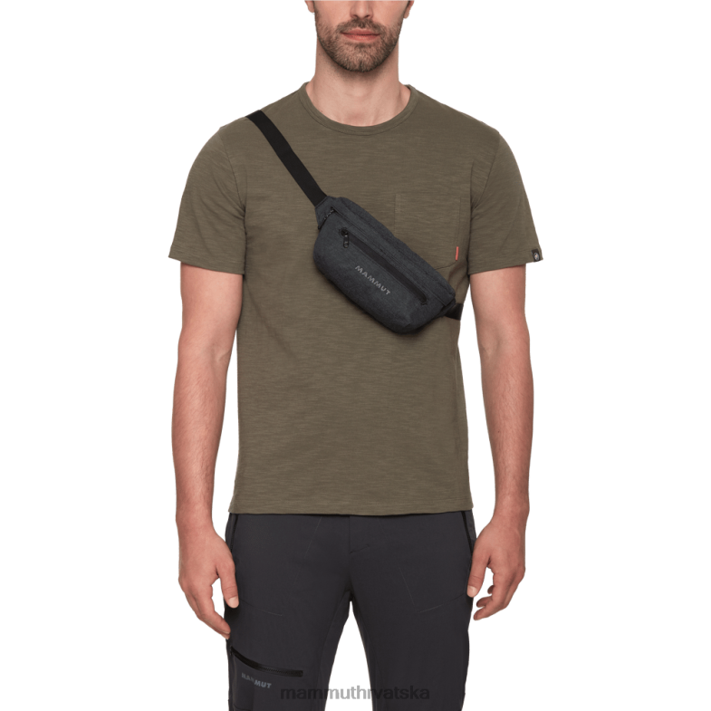 Mammut uniseks oprema klasični bumbag melange Z08N620 crno